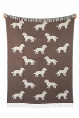 Belpo Puppy's Plaid, dark brown/white