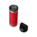Yeti Rambler Bottle met Chug Cap, 18 oz/532 ml, rescue red
