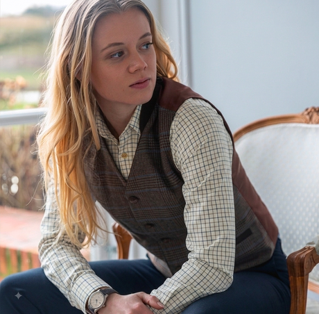 Saga Women's Shirt Cotton/Wool
