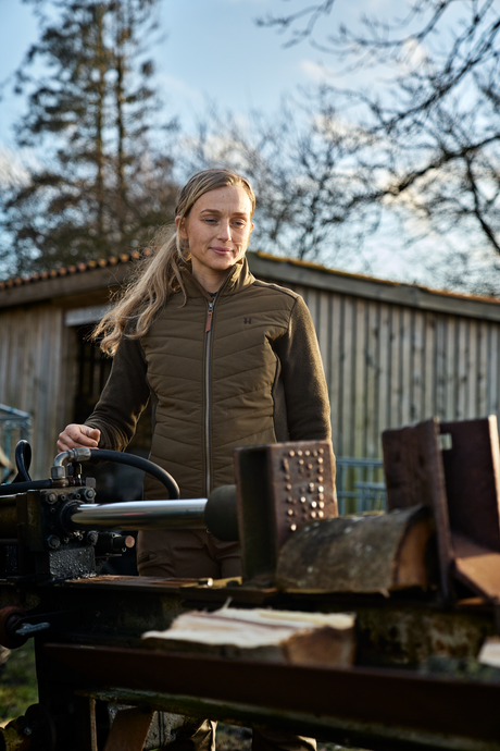 Härkila Sandhem Pro Insulated Cardigan Women, willow green