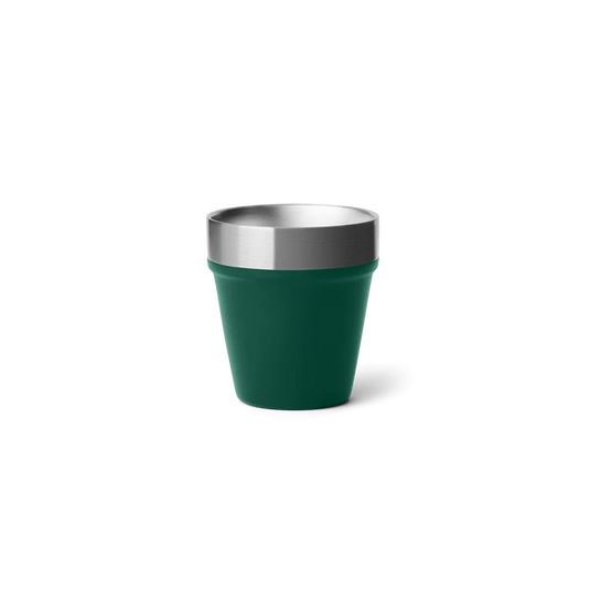 Yeti Shot Glasses & Case, black forest green
