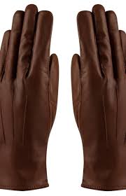 Hatland Tara Leather Glove Chestnut