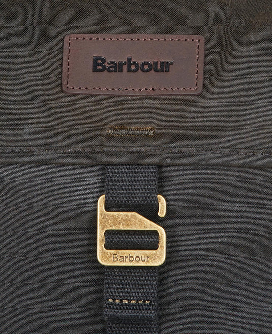 Barbour Essential Wax Backpack, olive