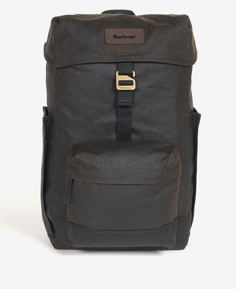 Afbeelding laden in Galerijviewer, Barbour Essential Wax Backpack, olive
