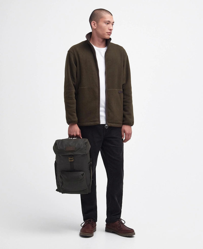 Load image into Gallery viewer, Barbour Essential Wax Backpack, olive
