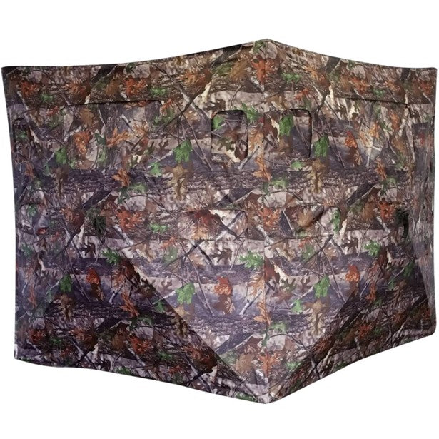Camouflage vouw scherm 3 x 140x140cm Clear view ,natural groen