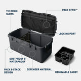 Yeti Loadout GoBox, uitrustingsbox, 60 liter, king crab orange