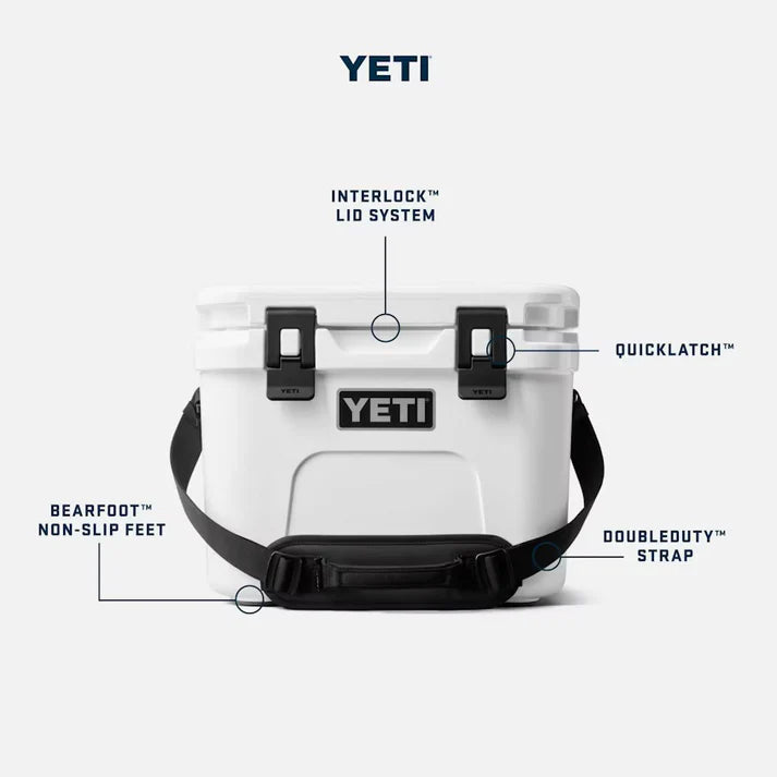 Yeti Roadie 15, koelbox, king crab orange