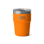 Yeti Rambler met magslider deksel, stapelbaar, 16 oz/473 ml, king crab orange