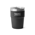 Yeti Rambler met magslider deksel, stapelbaar, 16 oz/473 ml, black