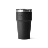 Yeti Rambler met magslider deksel, stapelbaar, 20 oz/591 ml, black