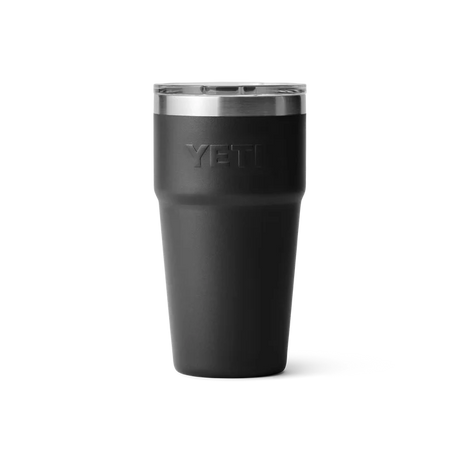 Yeti Rambler met magslider deksel, stapelbaar, 20 oz/591 ml, black