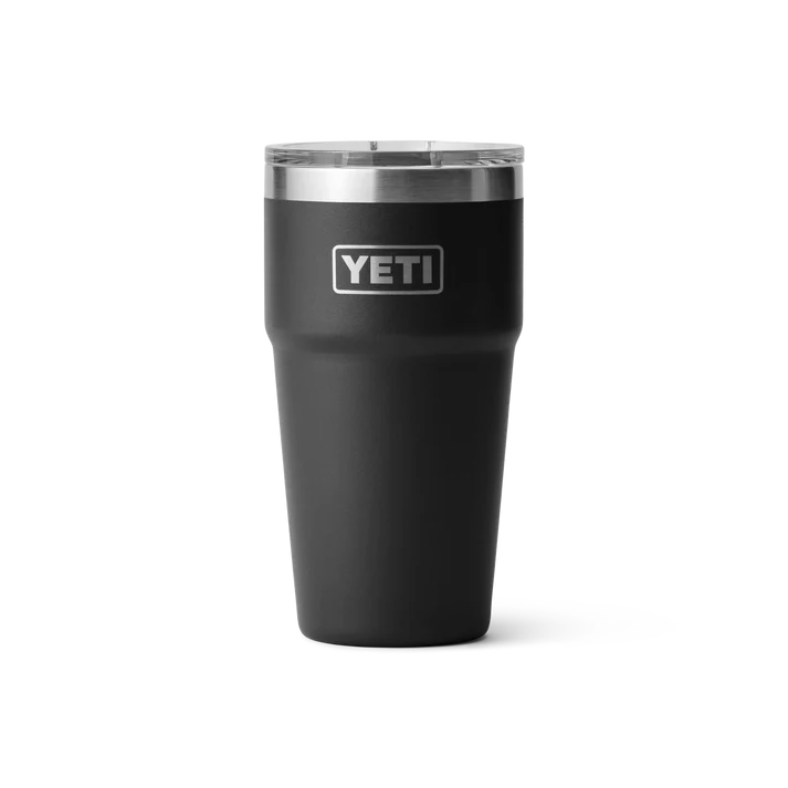 Yeti Rambler met magslider deksel, stapelbaar, 20 oz/591 ml, black
