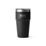 Yeti Rambler met magslider deksel, stapelbaar, 20 oz/591 ml, black