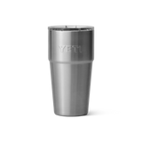 Yeti Rambler met magslider deksel, stapelbaar, 20 oz/591 ml, stainless steel