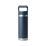 Yeti Rambler Straw Bottle, 18 oz/532 ml, navy