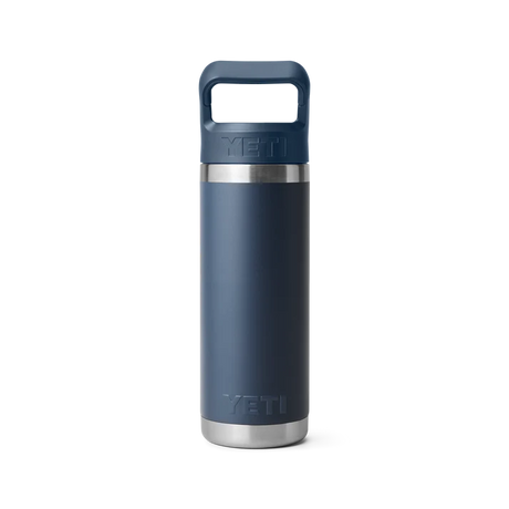 Yeti Rambler Straw Bottle, 18 oz/532 ml, navy