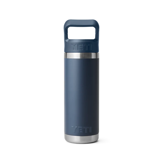 Yeti Rambler Straw Bottle, 18 oz/532 ml, navy