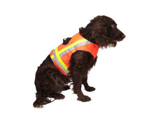 Signaalvest voor honden Gummiflex,  Oranje