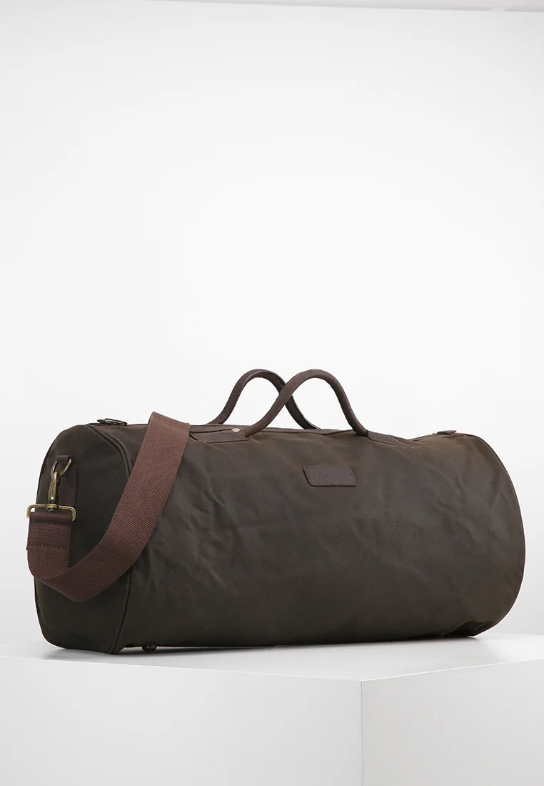 Afbeelding laden in Galerijviewer, Barbour Wax Holdall Duffle Bag, olive
