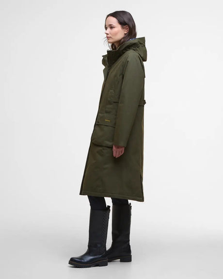 Barbour Bamburgh Waterproof Jacket, classic olive