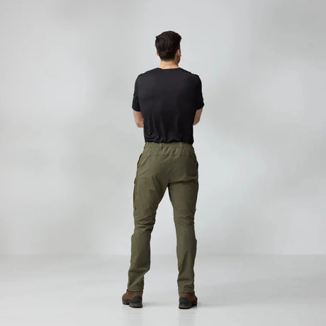 Fjällräven Abisko Hybrid Trail Trousers M, laurel green