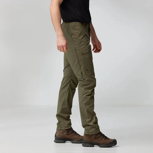 Fjällräven Abisko Hybrid Trail Trousers M, laurel green