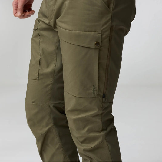 Fjällräven Abisko Hybrid Trail Trousers M, laurel green