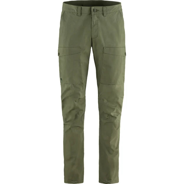 Afbeelding laden in Galerijviewer, Fjällräven Abisko Hybrid Trail Trousers M, laurel green
