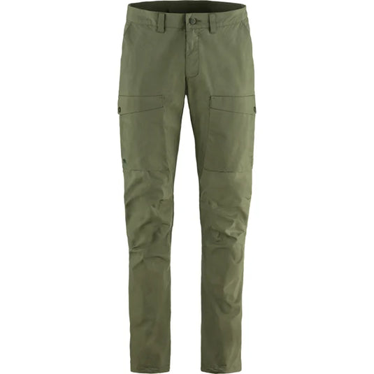 Fjällräven Abisko Hybrid Trail Trousers M, laurel green