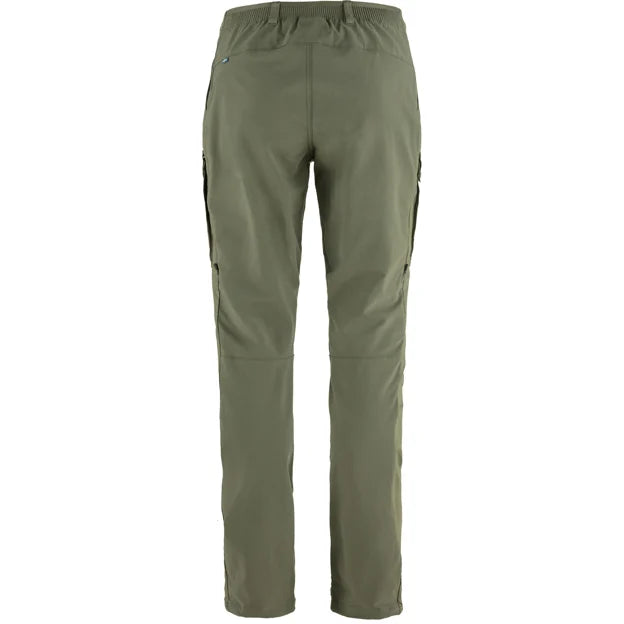 Afbeelding laden in Galerijviewer, Fjällräven Abisko Hybrid Trail Trousers W, laurel green

