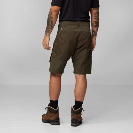Fjällräven Abisko Shorts dark olive, heren - Het Brabants Jachthuis