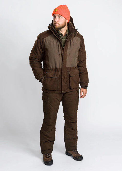 Pinewood Smaland Abisko 2.0 Jacket Men, suede brown