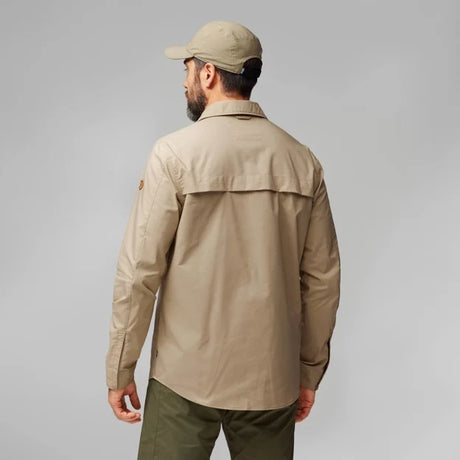 Fjällräven Abisko Trail Shirt LS M, fossil