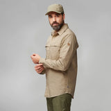 Fjällräven Abisko Trail Shirt LS M, fossil