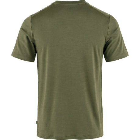 Fjällräven Abisko Wool S/S M, laurel green