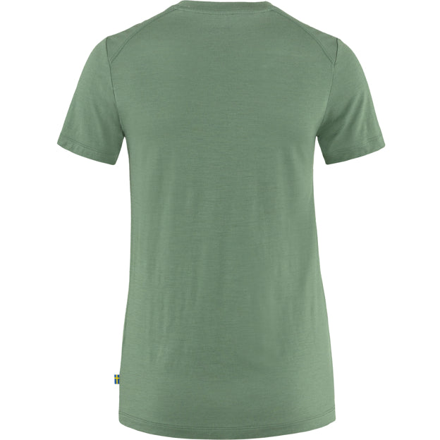 Afbeelding laden in Galerijviewer, Fjällräven Wool SS W, patina green
