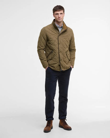 Barbour Waterproof Shoveler Quilt, clay