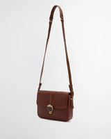 Barbour Rosa Leather Crossbody Bag, brown