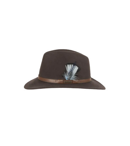 Hatland Albertis Hat,brown