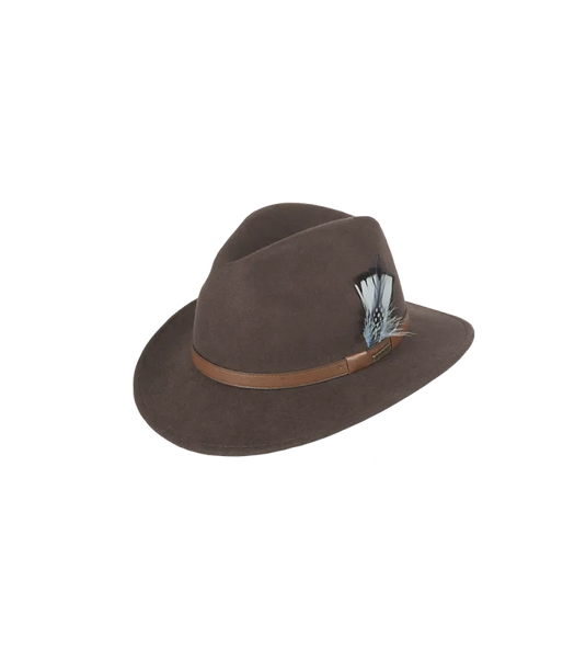 Hatland Albertis Hat,brown