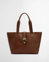 Barbour Alder Leather Tote Bag, brown