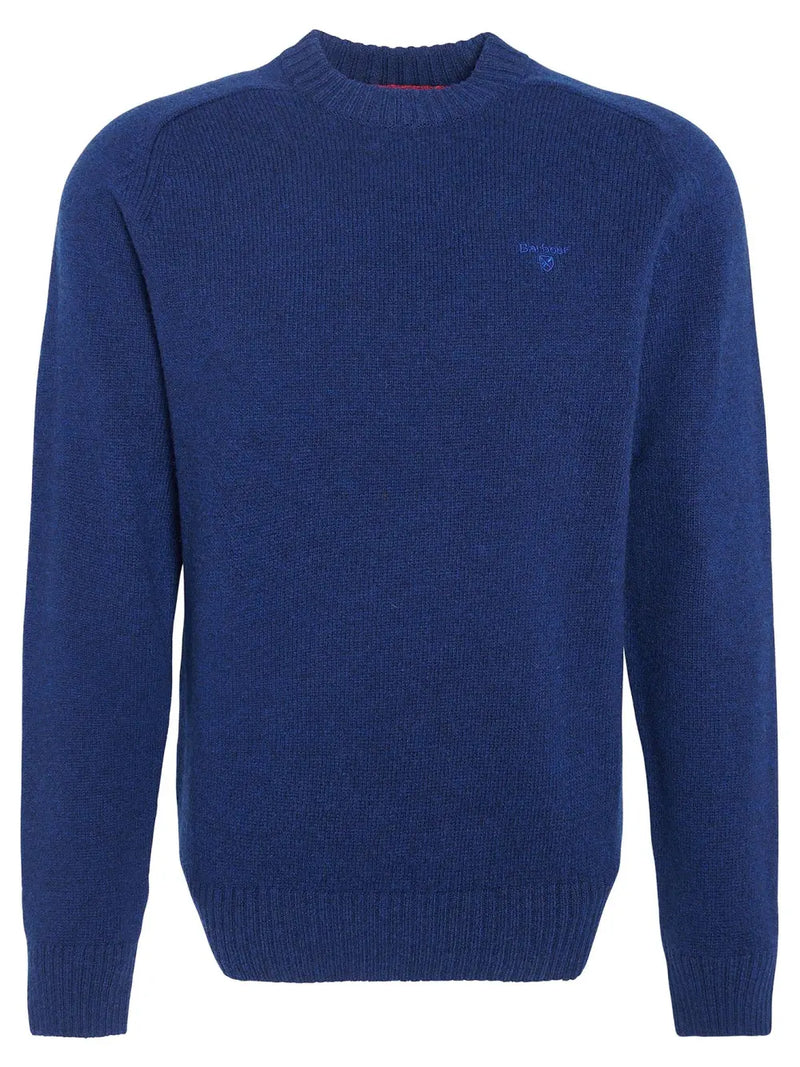 Afbeelding laden in Galerijviewer, Barbour Grangetown Crew Neck Sweater, navy
