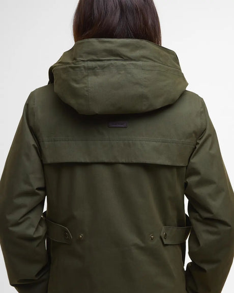 Barbour Bamburgh Waterproof Jacket, classic olive