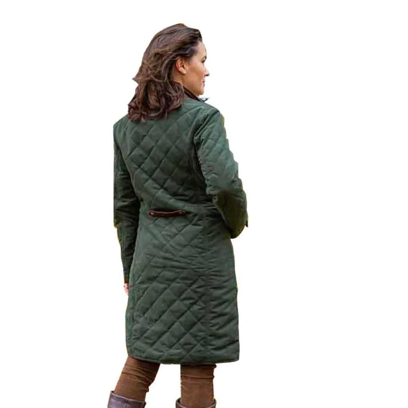 Laden Sie das Bild in Galerie -Viewer, Baleno Audrey, quilted jacket dark green
