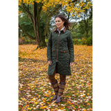 Baleno Audrey, quilted jacket, dark green