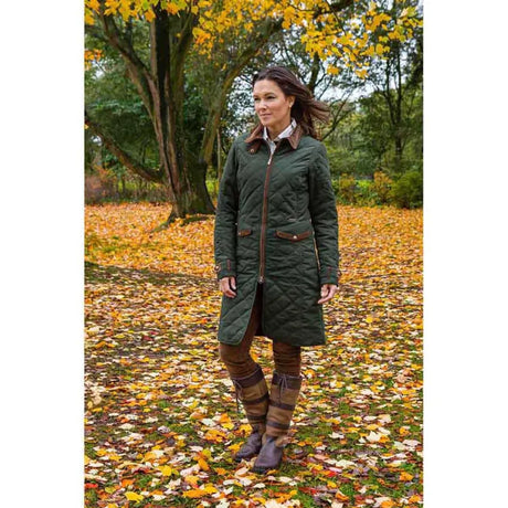 Baleno Audrey, quilted jacket, dark green
