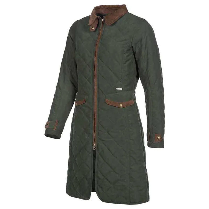 Laden Sie das Bild in Galerie -Viewer, Baleno Audrey, quilted jacket dark green
