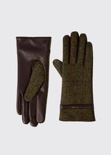 Dubarry Ballycastle, tweed leren handschoenen, thornwood