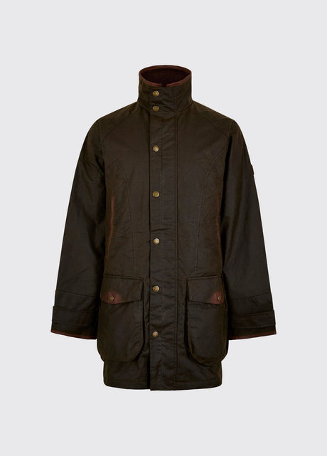 Dubarry Ballylee, waxkatoenen heren jas, olive